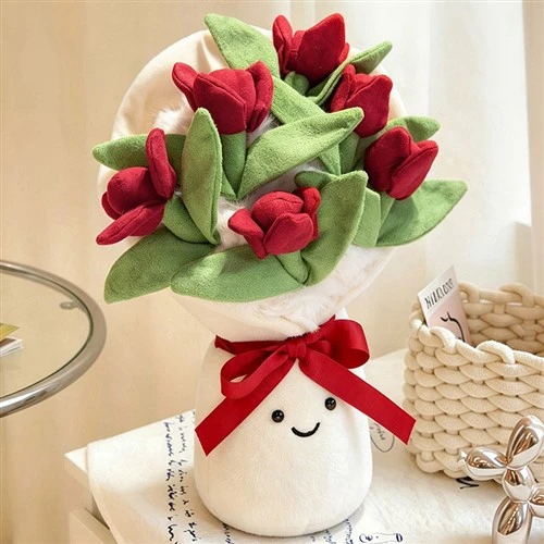 Jouets en peluche roses